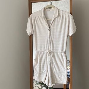 MARINE LAYER Terry Out Romper